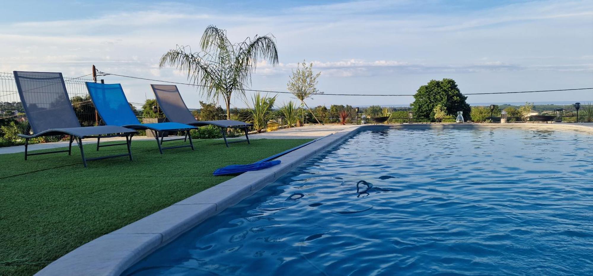 Villa Bistinetti Rez De Villa Tout Confort Avec Piscine Penta di Casinca 외부 사진